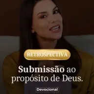 SUBMISSÃO AO PROPÓSITO DE DEUS