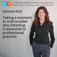 Taking a moment to (re)consider why listening is essential to professional practice