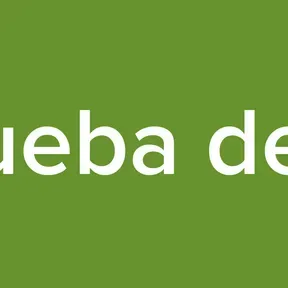 para prueba de sonido