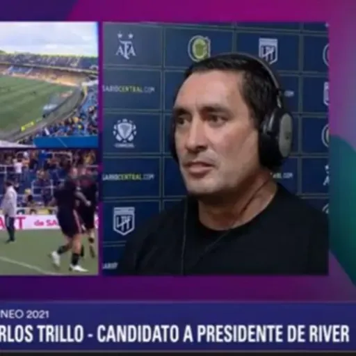 Nota al candidato a presidente de River Plate Dr. Carlos Trillo de cara a las elecciones del 4 de Diciembre de 2021