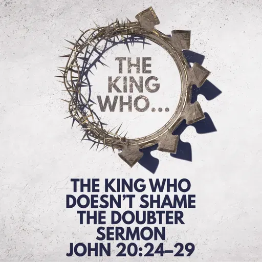 "The King Who Doesn’t Shame the Doubter" Sermon by Pastor Mark Hunt Recorded on April 12, 2026