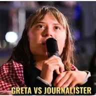 Greta hotar journalister - frågor på det?