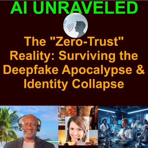 The "Zero-Trust" Reality: Surviving the Deepfake Apocalypse & Identity Collapse