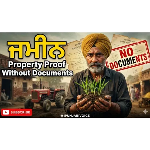 ਬਿਨਾਂ ਕਾਗਜ਼ਾਂ ਦੇ ਪੁਰਖੀ ਜਾਇਦਾਦ ਕਿਵੇਂ ਸਾਬਤ ਕਰੀਏ? Ancestral Property Proof Without Documents