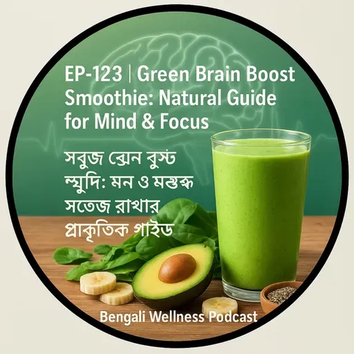 EP-123 | Green Brain Boost Smoothie: Natural Guide for Mind & Focus | সবুজ ব্রেন বুস্ট স্মুদি: মন ও মস্তিষ্ক সতেজ রাখার প্রাকৃতিক গাইড