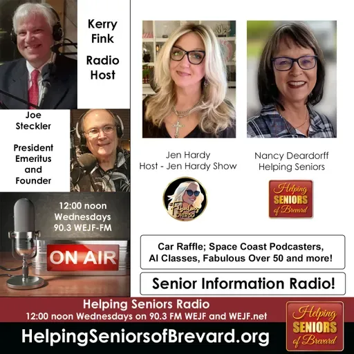Car Raffle, Podcasters & More | Helping Seniors Radio Podcast
