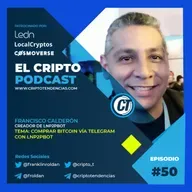 Episodio 50: LNP2PBOT un bot en Telegram para comprar bitcoin sin KYC, entrevista con Francisco Calderón