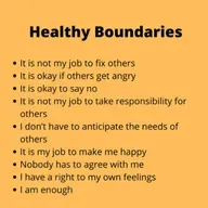 Boundaries