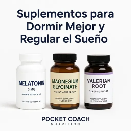   Suplementos que realmente FUNCIONAN para dormir mejor y regular tu sueño