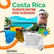 Costa Rica, puente entre dos océanos