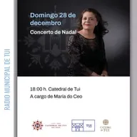 Ent. María do Ceo, fadista | Concerto de Nadal na Catedral