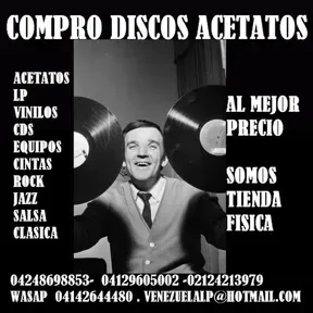 COMPRA DE DISCOS VINILES LP ACETATOS