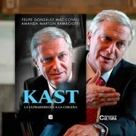 Felipe González y Amanda Marton, autores de "⁠Kast. La Ultraderecha a la Chilena⁠"
