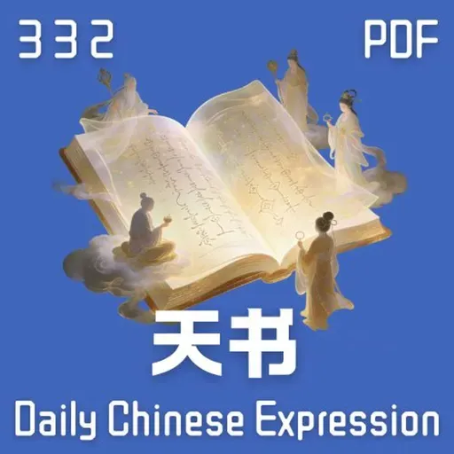 Daily Chinese Expression 332 「天书」 Chinese podcast -Speak Chinese with Da Peng #汉语俗语和习惯用语