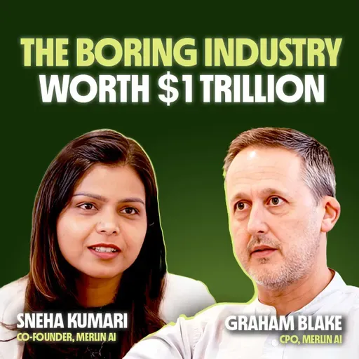 Why $1T Construction still runs on Spreadsheets (And How AI Fixes It) | Sneha & Graham, Merlin AI