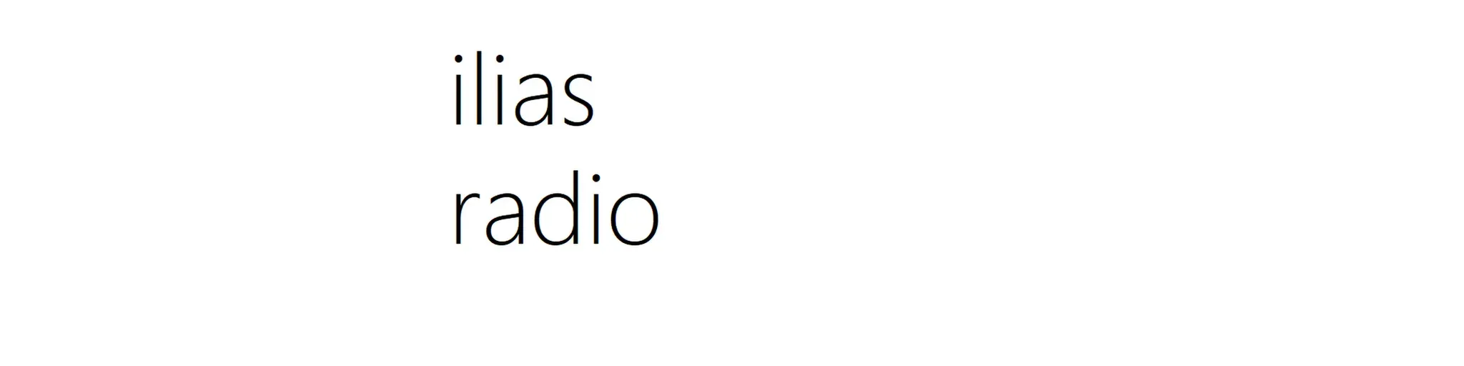 radio ilias