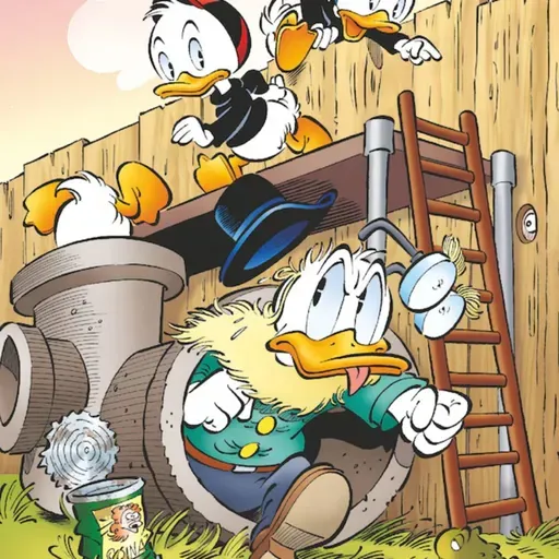 Donald Duck nummer 36 uit 2025: Donald’s geheime baantje