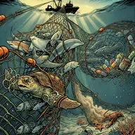 🕸️ The Ocean’s Invisible Trap