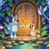 🐦Bluey y la Aventura Mágica en el Bosque🌳| Audiocuentos✨