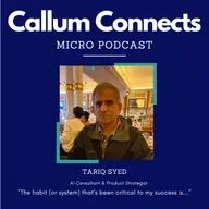 Tariq Syed - The habit that's been critical to my success.