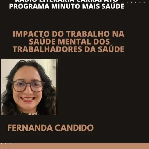 PROGRAMA MINUTO MAIS SAÚDE 100525 PRIMEIRO BLOCO - FERNANDA CANDIDO