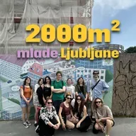 2000 kvadratnih metrov mlade Ljubljane.