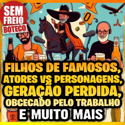 267 – Papo Livre de Boteco - Atores vs. personagens reais, filhos de famoso, obcecado pelo trabalho, geração nova perdida, Teste cervejas, O Sequestro do Voo 375 e mais