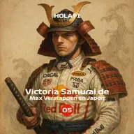 Victoria Samurai de Max Verstappen en Japón