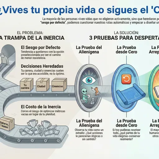 🛤️ La Trampa por Defecto: Diseñando una Vida con Propósito