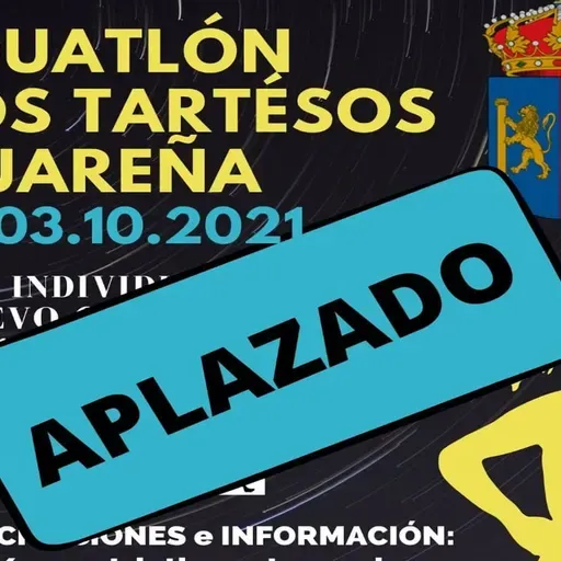 Aplazado el I Duatlon 'Los Tartesos' queda se iba a celebrar este domingo