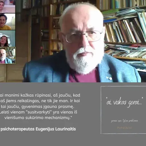 Kaip gyventi po krizės? Pokalbis su Eugenijumi Laurinaičiu ir Brigita Kaleckaite