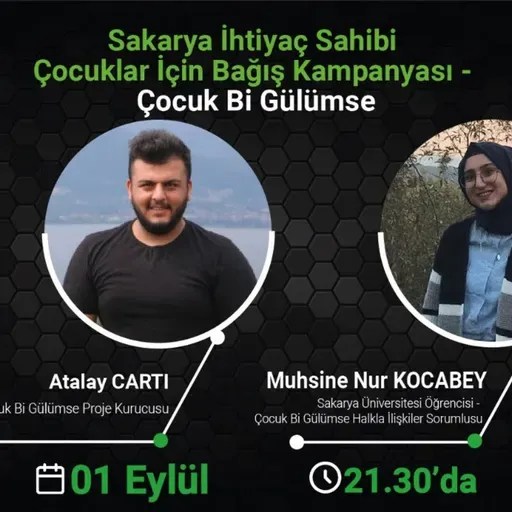 Sakarya İhtiyaç Sahibi Çocuklar İçin Bağış Kampanyası - Çocuk Bi Gülümse
