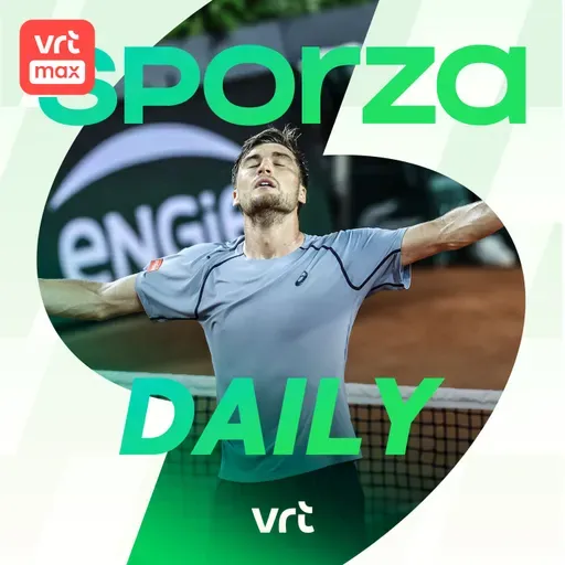 Stunt van “onzekere” Raphaël Collignon op Roland Garros, Arsenal-PSG in CL-finale en Zulte Waregem debuteert in Belgische bekerfinale