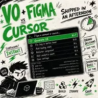 v0 plus Figma plus Cursor: interactive prototype shipped in one afternoon