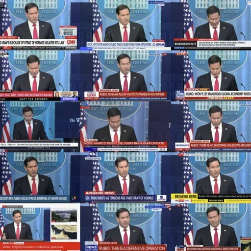 "INSANE IN THE BRAIN": Sec. Rubio on Iran & America's New "Project Freedom"