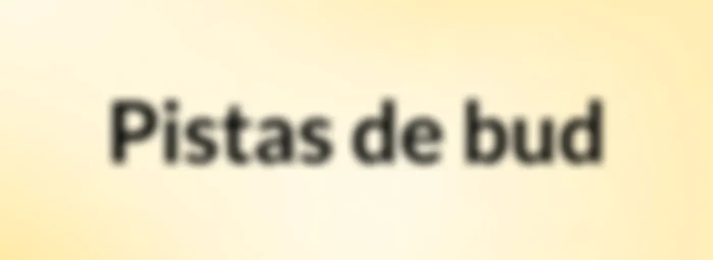 Pistas de bud