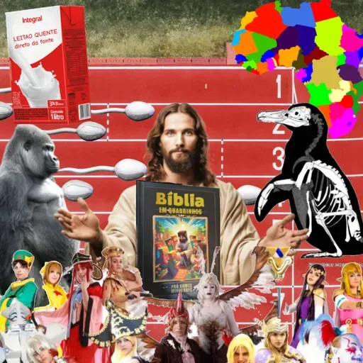 Confia na corrida de jesus contra 100 pinguins no japão - EP#189