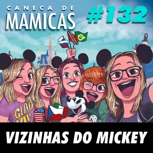 Caneca de Mamicas 132 - Vizinhas do Mickey