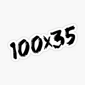 100 x 35 PR