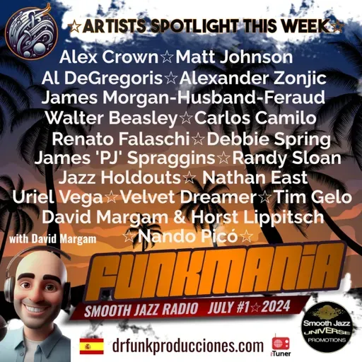 Funkmania Smooth Jazz - Julio#1/2024
