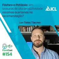 Plantcast #154 Fósforo e Potássio em lavouras de alta produtividade: estamos acertando na recomendação?