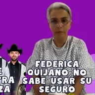 Federica Quijano no sabe usar el seguro de gastos médicos