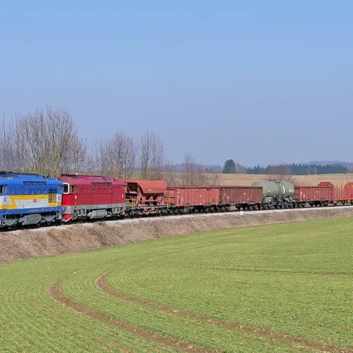 Nákladní fotovlak Jihlava - Slavonice 7. 3. 2026