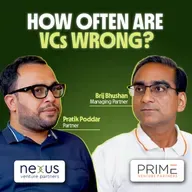 The Game VCs Play and Win | How VCs Spot and Back Exceptional Founders with Pratik Poddar & Brij Bhushan