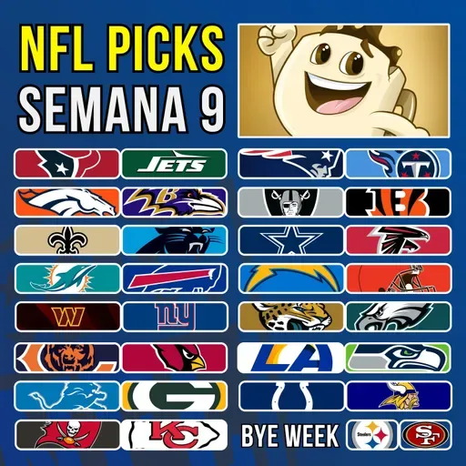 💰 ¡NFL PICKS! ¿Quién Gana En SEMANA 9? | Diontae Johnson A RAVENS | Guía de Apuestas 2024