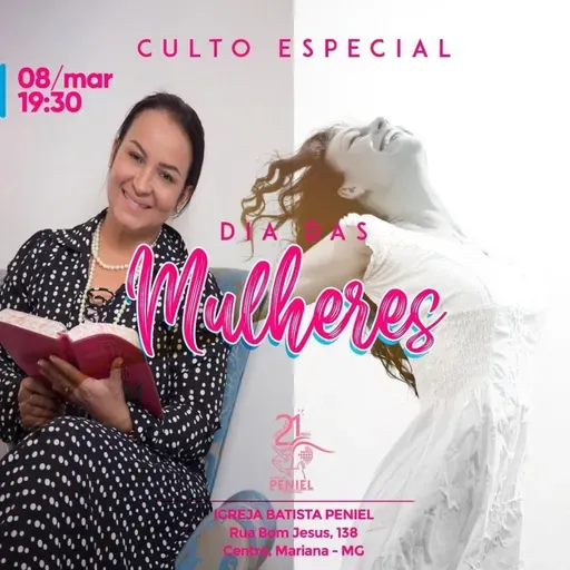 CULTO ESPECIAL DIA DAS MULHERES - LUCAS 15 - 08/03/2021