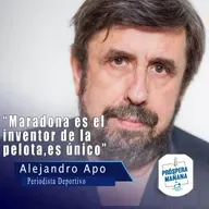 Alejandro Apo, Comentarista de Fútbol, en Próspera Mañana