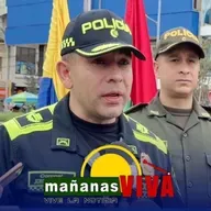 Comandante del Departamento de Policía Coronel John Jairo Urrea Rozo - Rueda de prensa por los 100 días de gestión