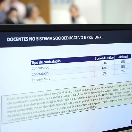 Educação no sistema socioeducativo e prisional enfrenta falta de estrutura e de pessoal