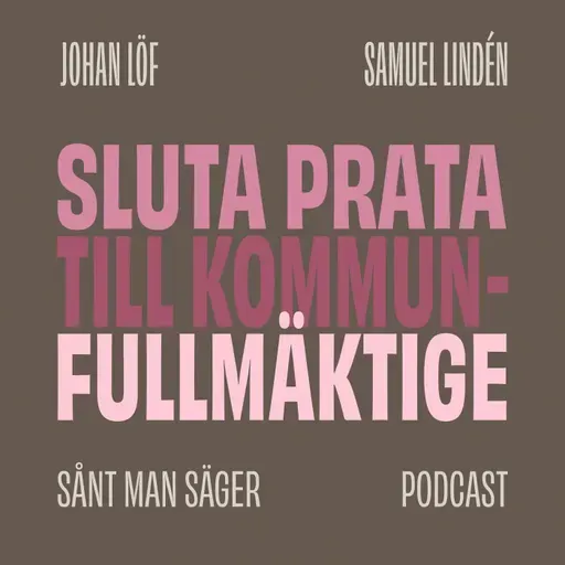 Sluta prata till kommunfullmäktige